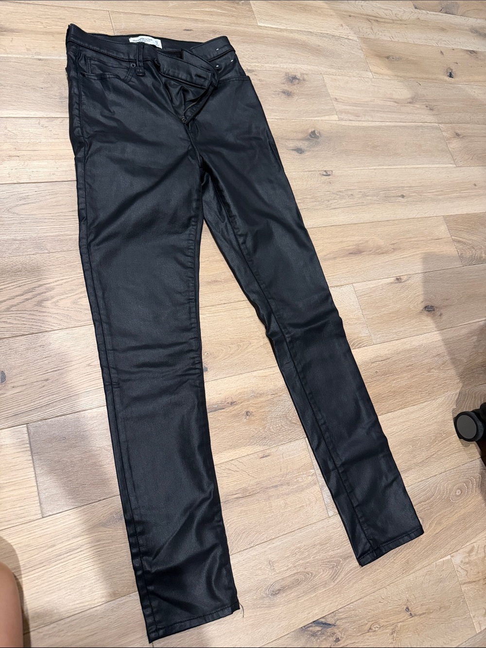 Abercrombie and Fitch super skinny ankle high rise Slim Fit Black Jeggings